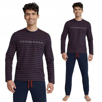 HENDERSON!Piżama męska dł.ręk. UMBRA *XXXL*40959-59X