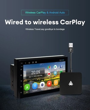 Беспроводной адаптер Mini Carplay и Auto Box для большинства моделей