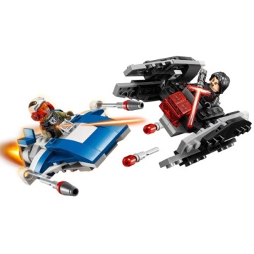 LEGO 75196 STAR WARS A-WING VS TIE ГЛУШИТЕЛЬ