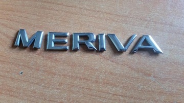 NÁPIS ZNAK NA KRYT OPEL MERIVA A CHRÓM