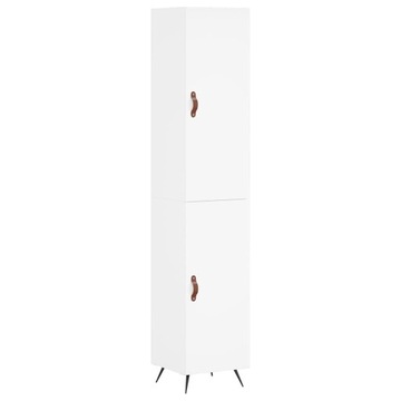 VidaXL biały 34 x 34,5 x 180 cm