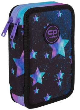 PIÓRNIK DWUKOMOROWY COOLPACK Z WYPOSAŻENIEM GWIAZDY GALAXY WYPRAWKA