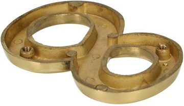 ЛАТУННЫЙ НОМЕР НОМЕР ДОМА 10 СМ МАРКИРОВКА ДОМА