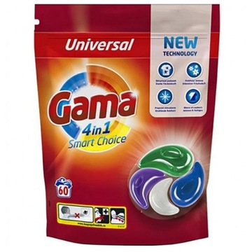 Gama 4in1 Caps universal kapsułki do prania