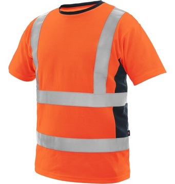 CXS EXETER koszulka OSTRZEGAWCZA ODBLASKOWA 3XL