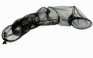 РЫБАЛОЧНАЯ СКЛАДНАЯ РЫБОЛОВНАЯ СЕТЬ НА ПОДСТАВКУ, 7 ОБОДНЫХ СТОЙКОВ, 35/200 см