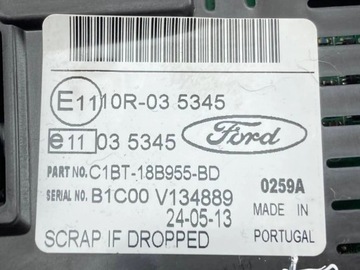 FORD B-MAX 2013 DISPLEJ / OBRAZOVKA