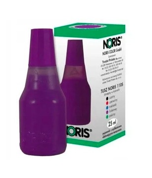 Tusz do pieczątek stempli fioletowy Noris Trodat 110s 25ml