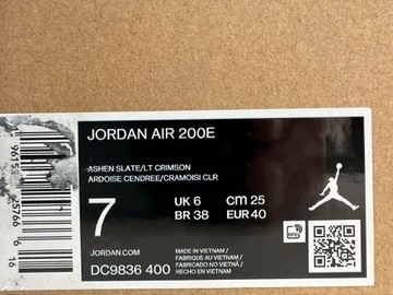 Buty JORDAN AIR 200E rozmiar 40