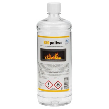 Neutralne Biopaliwo 1L bezzapachowe do biokominka