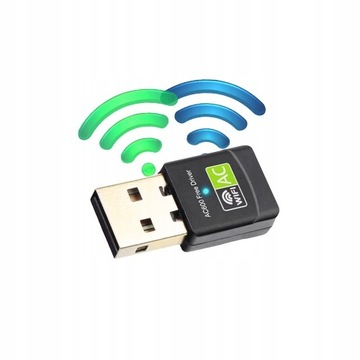 Karta Sieciowa WI-FI Adapter WIFI USB 600Mbps 5G