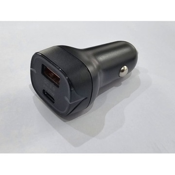 Автомобильное зарядное устройство с Power Delivery и Quick Charge 38 Вт