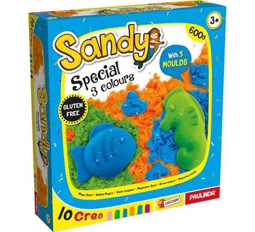 Sandy Piasek kinetyczny special 600g 3 kolory - Li