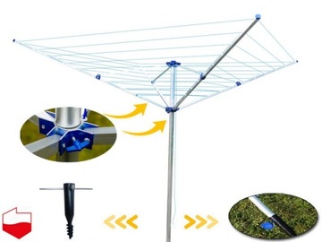 САДОВАЯ СУШИЛКА МЕТАЛЛИЧЕСКАЯ ФИТИНГА АНКЕРНАЯ КРЫШКА