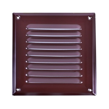 KRATKA WENTYLACYJNA KOMINOWA 17X17 CM RAL 3005 WINO CZERWONY MAT