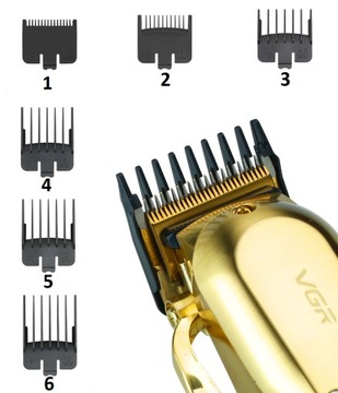 ПРОФЕССИОНАЛЬНЫЙ БЕСПРОВОДНОЙ КЛИМЕР ДЛЯ ВОЛОС С РЕГУЛИРОВКОЙ 6 ВНИМАНИЕ + МАСЛО