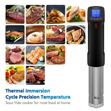 Вакуумная вилка ЕС, управление Sous-Vide WI-FI