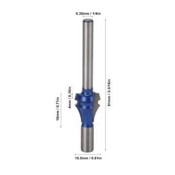 Торцевая фреза 6,35мм