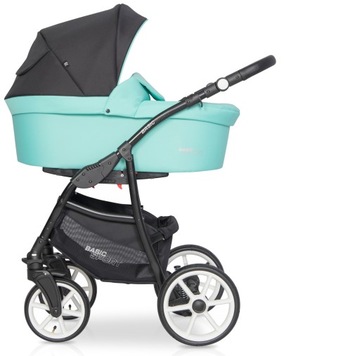 POLSKI WÓZEK WIELOFUNKCYJNY 3w1 / RIKO BASIC SPORT GREEN