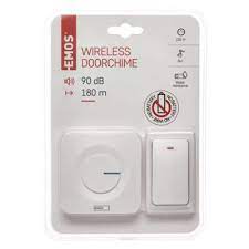 БЕСПРОВОДНОЙ ДВЕРНОЙ ЗВОНОК P5729 180 м 90 дБ EMOS