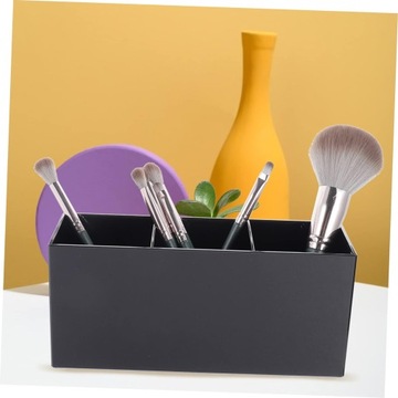 2 ящика для хранения кистей для макияжа, пластиковые контейнеры для пемзы