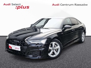Audi A6 C8 Limousine Facelifting 3.0 50 TDI 286KM 2024 Audi A6 Limousine Skretna tylna os pneumatyka BO kamery 360 head up wentyl
