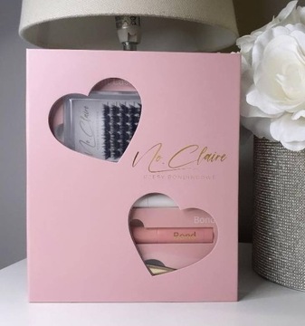 Rzęsy bondingowe DIY - Zestaw startowy HEART