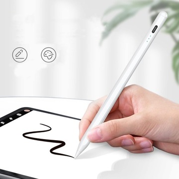 ШАРИКОВАЯ СТИЛУС СО СВЕТОДИОДНЫМ МАГНИТОМ ДЛЯ ЭКРАНА APPLE IPAD