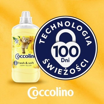 COCCOLINO Fresh&soft СМЕСЬ ДЛЯ РАЗМЯГЧИТЕЛЯ ТКАНИ 4x1,7 л