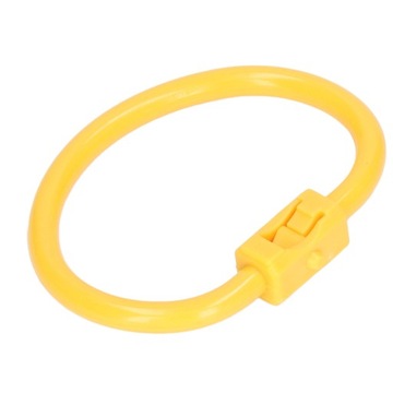 4шт. Кольцо в носу быка, нейлон, желтый o