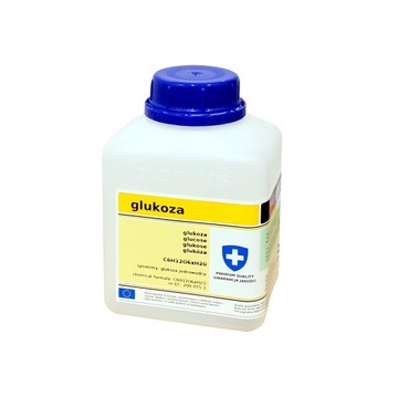 GLUKOZA krystaliczna. Dekstroza 100g BIOMUS