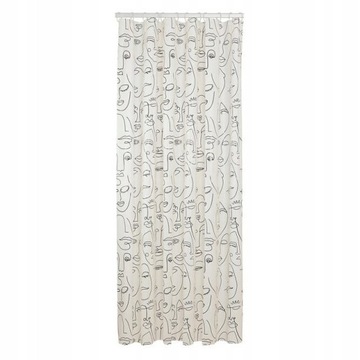 Sealskin Mind Zasłona prysznicowa 180x200 cm PEVA