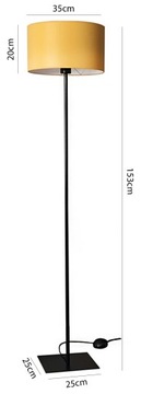 НАПОЛЬНЫЙ СВЕТИЛЬНИК 066-ST LED E27 абажур ГОСТИНАЯ СПАЛЬНЯ ЗАЛ