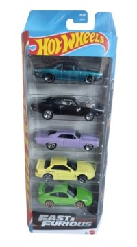 Hot wheels 5 шт. hw fast&furious jbj80 машинки hw
