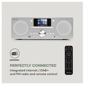 КОМПАКТНАЯ СИСТЕМА HARVARD TOWER ИНТЕРНЕТ-РАДИО DAB+ FM CD BLUETOOTH USB