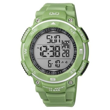 Zegarek Męski QQ M124-008 zielony pasek