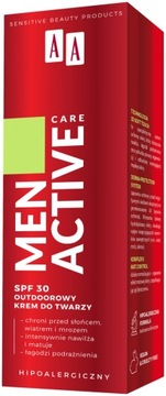 AA MEN Active Care SPF30 Мужской крем для лица 50 мл