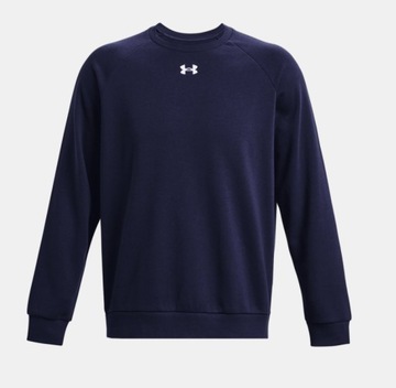 BLUZA MĘSKA UNDER ARMOUR DRESOWA SPORTOWA BAWEŁNA NA CO DZIEŃ 1379755-410