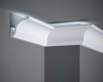 LISTWA SUFITOWA OŚWIETLENIOWA MD161LG PRZYSUFITOWA