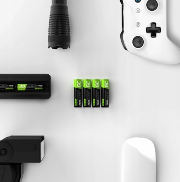 4x БАТАРЕИ AA R6 GREEN CELL 2600 мАч