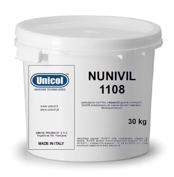 Klej do DREWNA D4 Nunivil 1108 Unicol 30kg