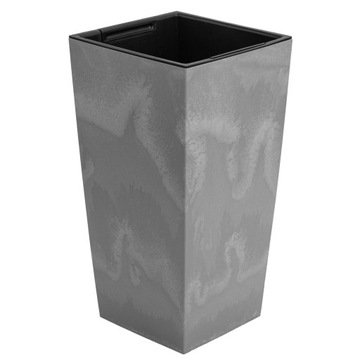 Donica wkład wysoka 32,5x32,5x61 cm beton