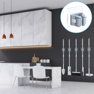 САМОКЛЕЯЩАЯСЯ ПОДВЕСКА ДЛЯ ЩЕТКИ БЕЗ СВЕРЛЕНИЯ СТЕНЫ