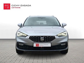 Seat Leon IV Sportstourer 2.0 TDI CR 150KM 2021 Seat Leon 2.0 TDI Xcellence ST DSG Ambiente NAVI Fulllink Czujniki Kamera, zdjęcie 1