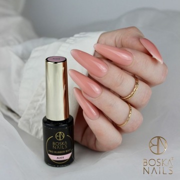 BOSKA NAILS Baza RUBBER BASE PRO ALICE 10 ML