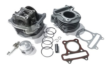 GŁOWICA + CYLINDER + Wałek SKUTER 4T gy6 80 BAOTIAN Romet Junak Zipp Barton
