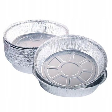 50 Sztuk/zestaw Patelnie Z Folii Aluminiowej