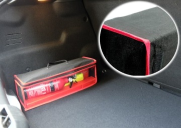 Чехол для набора огнетушителей треугольный Аптечка первой помощи