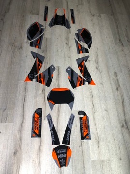 KTM LC4 98-07 black okleina CORE ITALIA CUBAMOTO