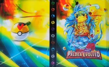 Альбом для карточек покемонов на 240 карт + 100 карт + карта Pokemon Energy